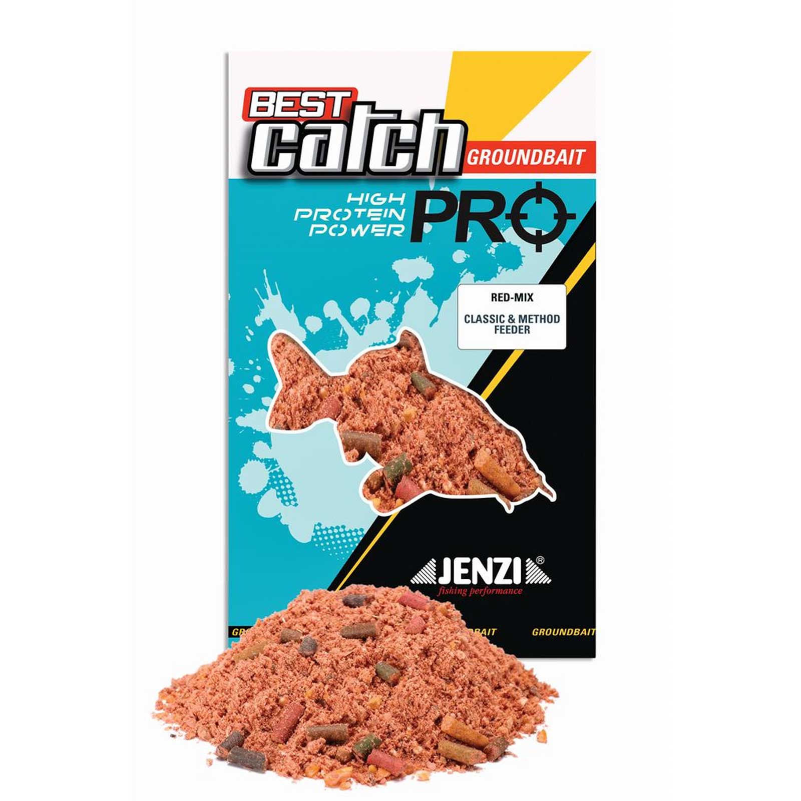Jenzi Classic & Method Feeder Futter Feeder Red-Mix 1kg
