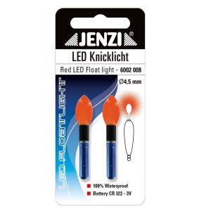 Jenzi LED Knicklicht Bulb 2 Stk. Rot