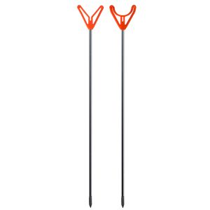 Jenzi Metall Rutenhalter mit V+U Aufsatz – Angelset