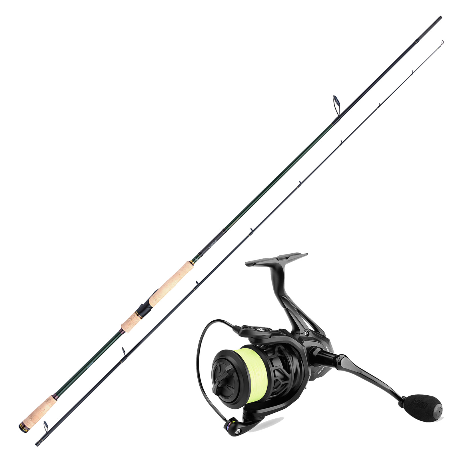 Fishing-King Hecht Combo 2,54 m – 21–56 g Spinnrolle 4000