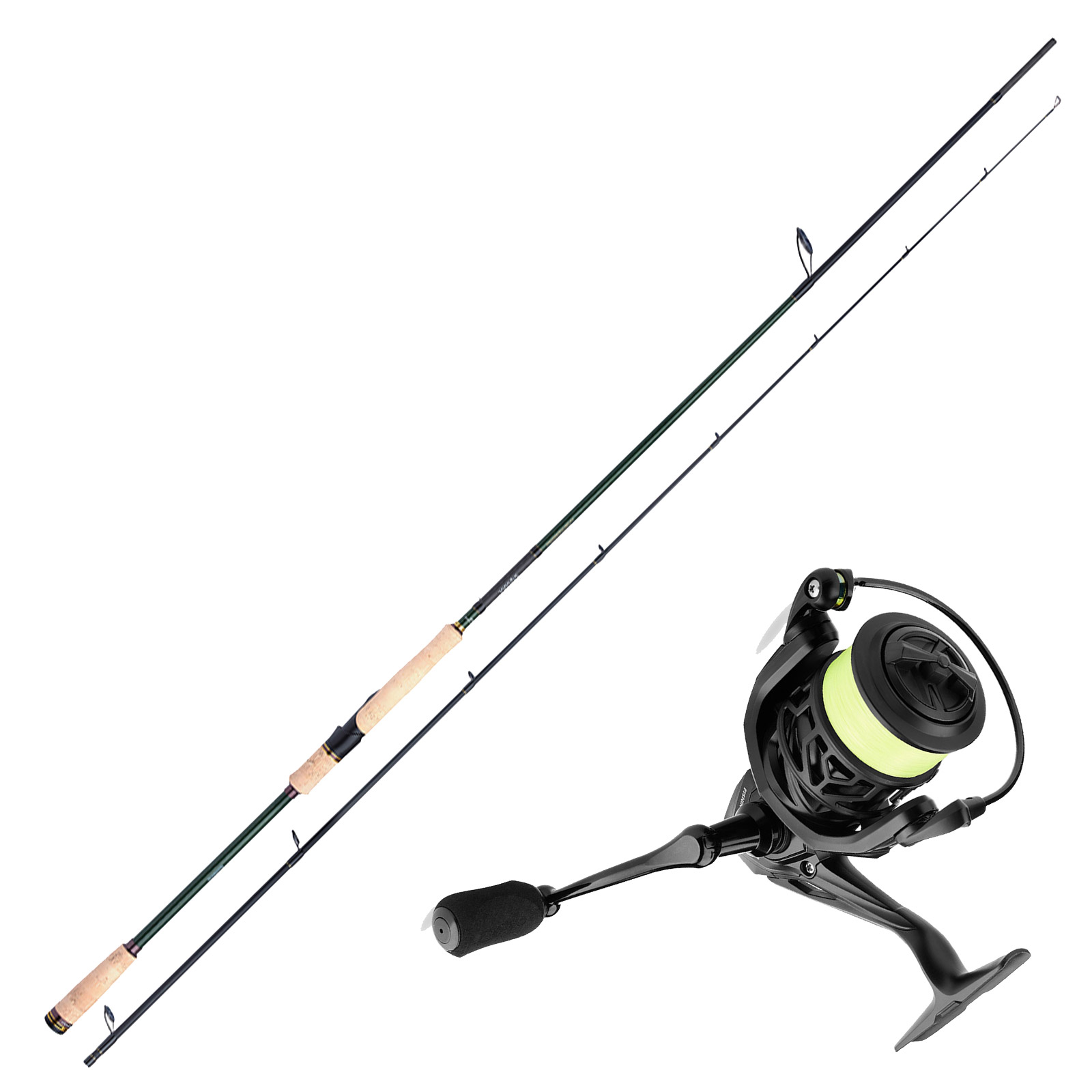 Limited Zander Allround Combo – Shimano Sahara + Fishing-King Tackle + 8-fach Geflecht