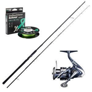 Limited Zander Ufer Combo – Zeck Zander Wumme + Shimano Miravel + 8-fach Geflecht