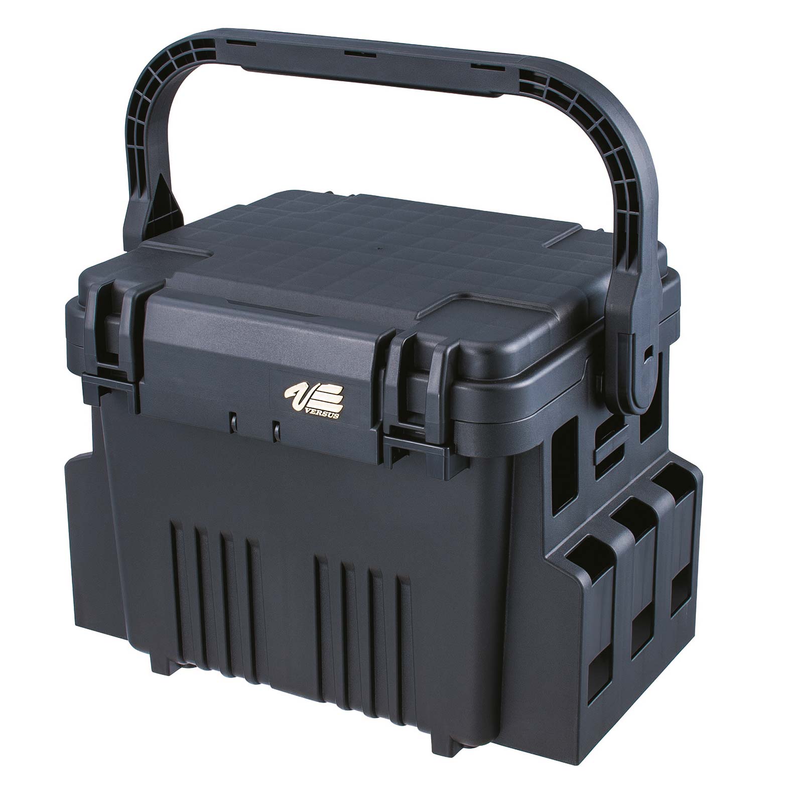 Meiho Multifunktionsbox schwarz Angelkoffer VS-7080