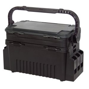 Meiho Multifunktionsbox schwarz Angelkoffer VS-7070