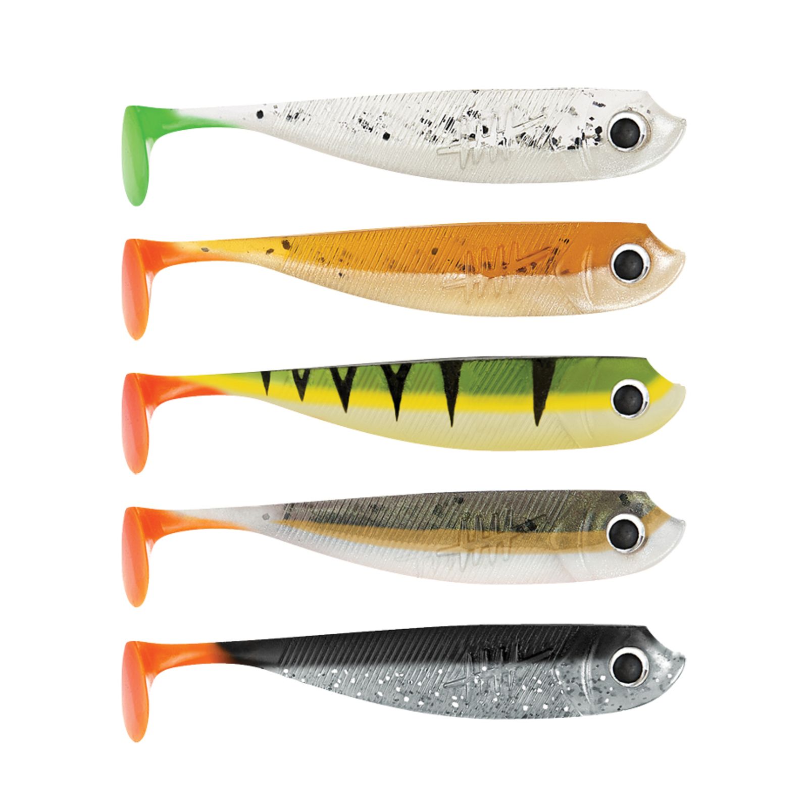 Lieblingsköder Sonderfarben Mixpaket 7,5cm Firetail Edition Gummifisch Set