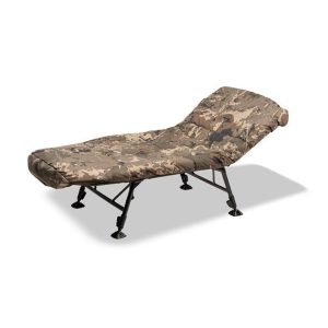 Nash Indulgence 4 Leg Junior Sleep System Camo Kinder-Angelliege