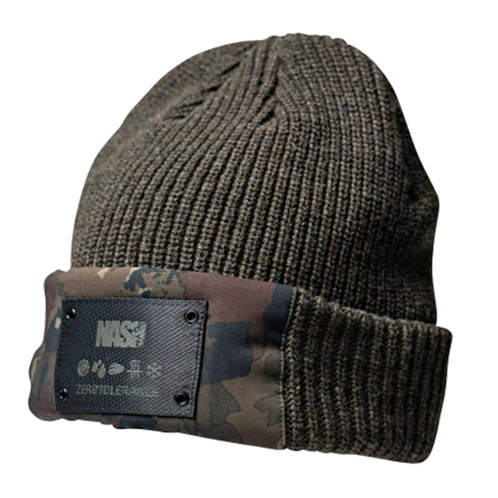 Nash ZT Woolly Hat Camo Panel Mütze