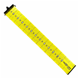 Fishxplorer Streetfisher 140X20 cm Gelb Massband