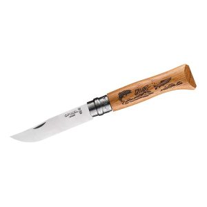 Opinel No 08 Animalia Fisch Taschenmesser