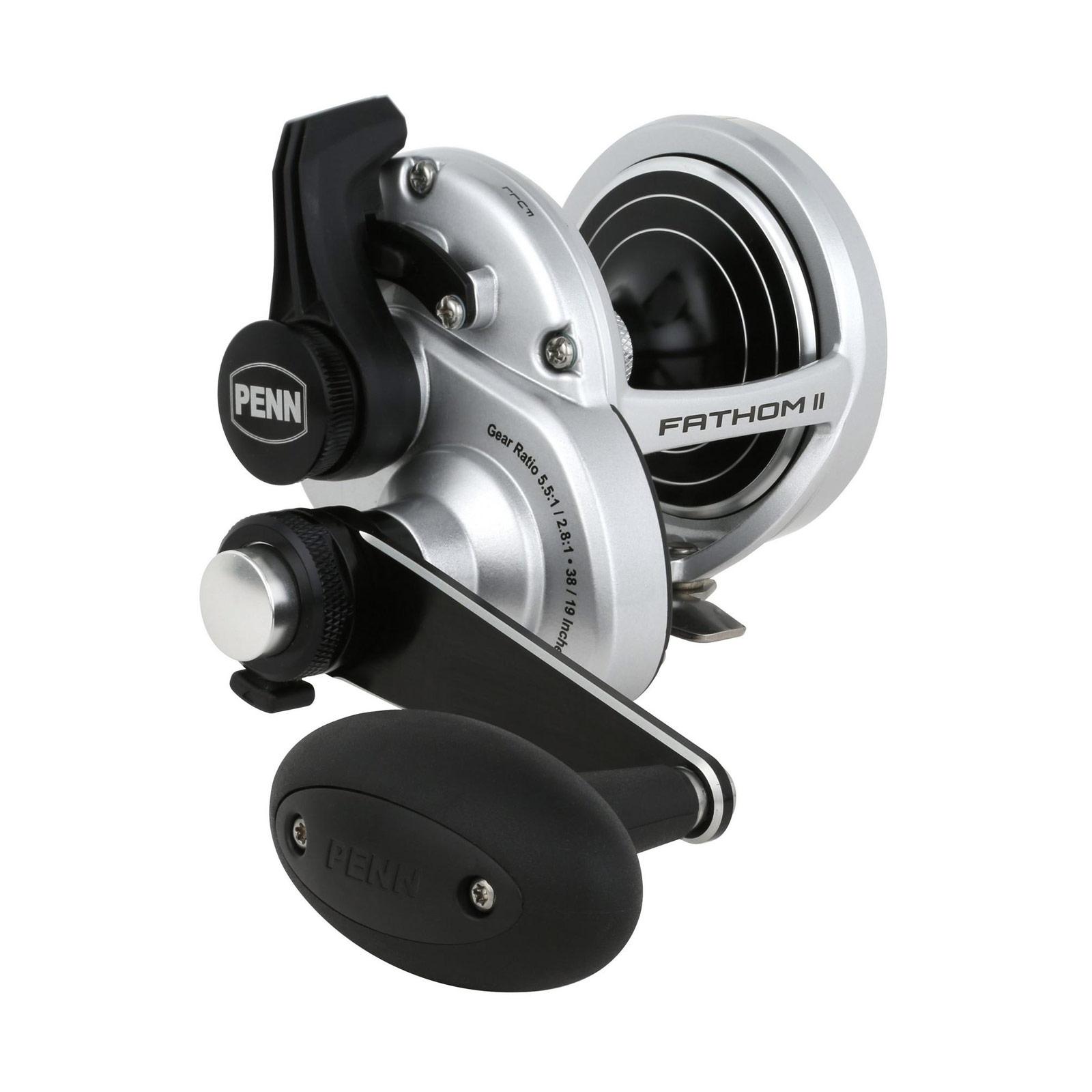 PENN Fathom II Lever Drag 2 Speed 15XN LD Multirolle