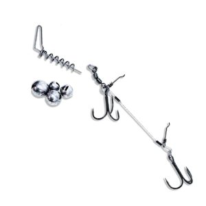 Pikecraft Renky Kit FishingGhost 22cm BKK Hook 1/0 1pcs Rig Zubehör