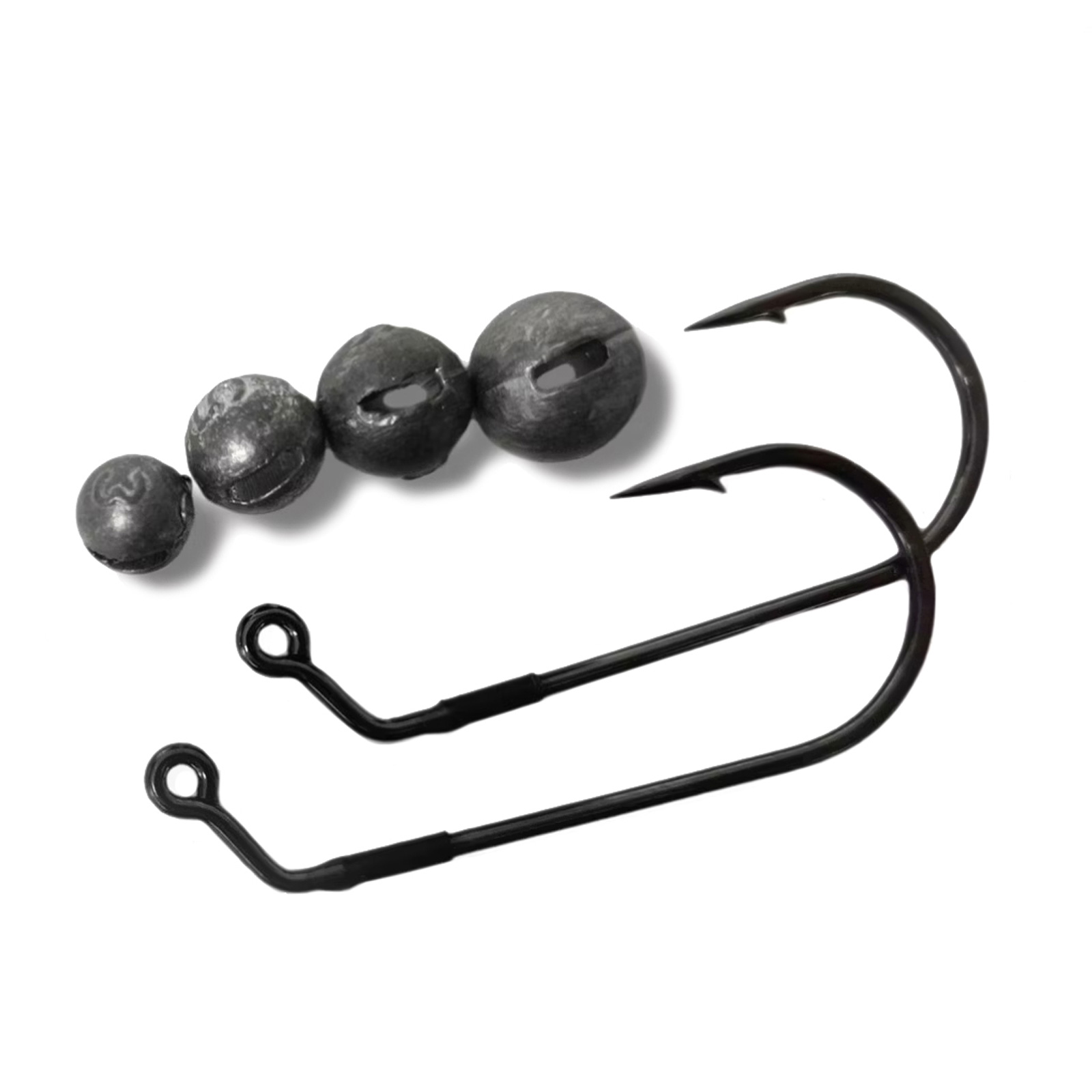 Pikecraft The Jig Rig VMC 6/0 & Bleifrei 3/5/7/10g 2pcs Rig Zubehör