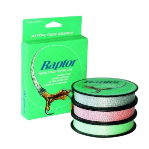 Raptor Thermofused Line 115m Grau 0,10mm Geflochtene Angelschnur