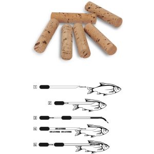 Rhino Black Cat 5cm Kork-Sticks 11mm