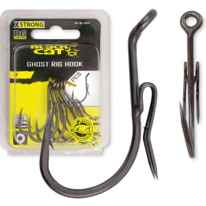 Rhino Black Cat Ghost Rig-Haken DG #5/0 Welshaken