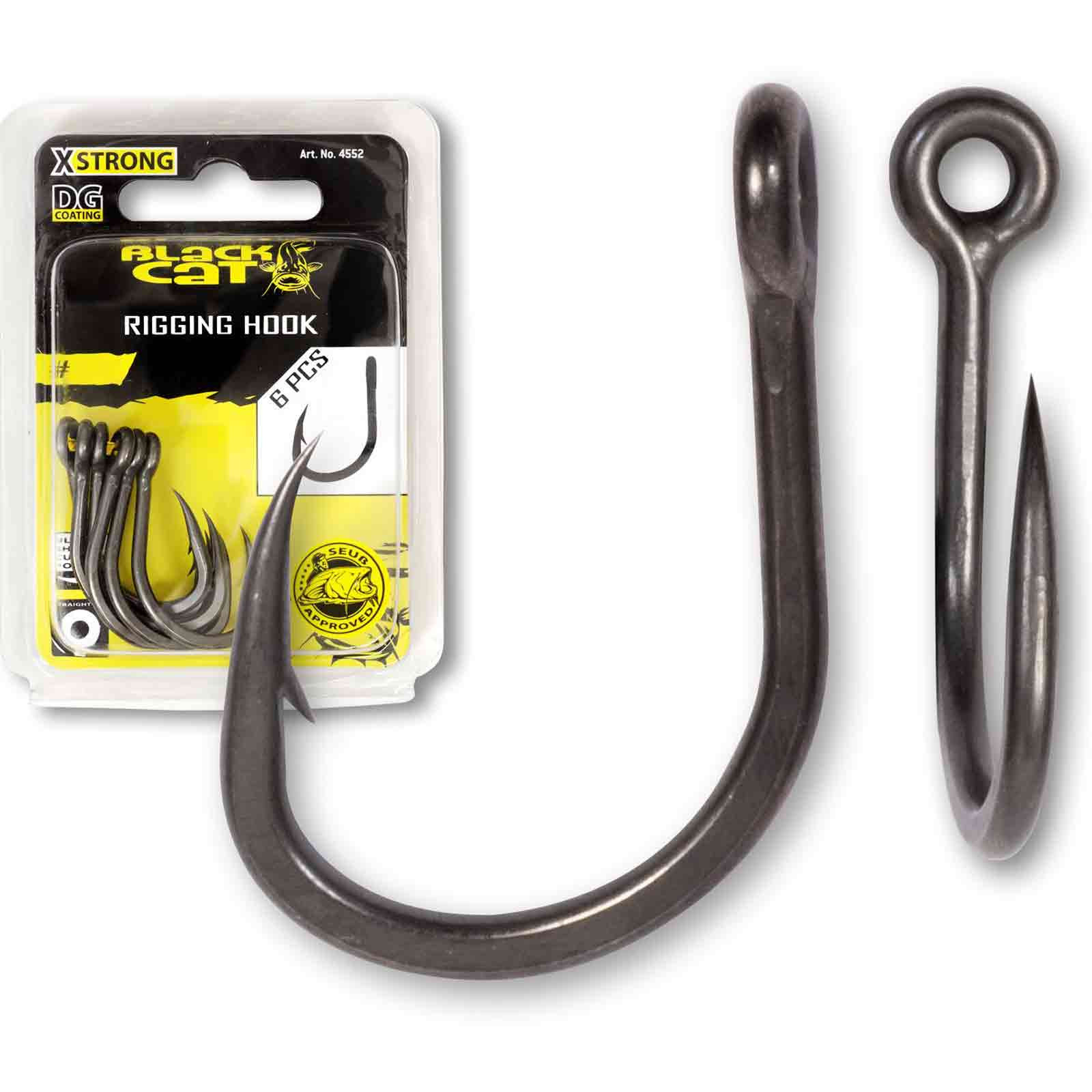 Rhino Black Cat Rigging Haken DG #4/0 Welshaken