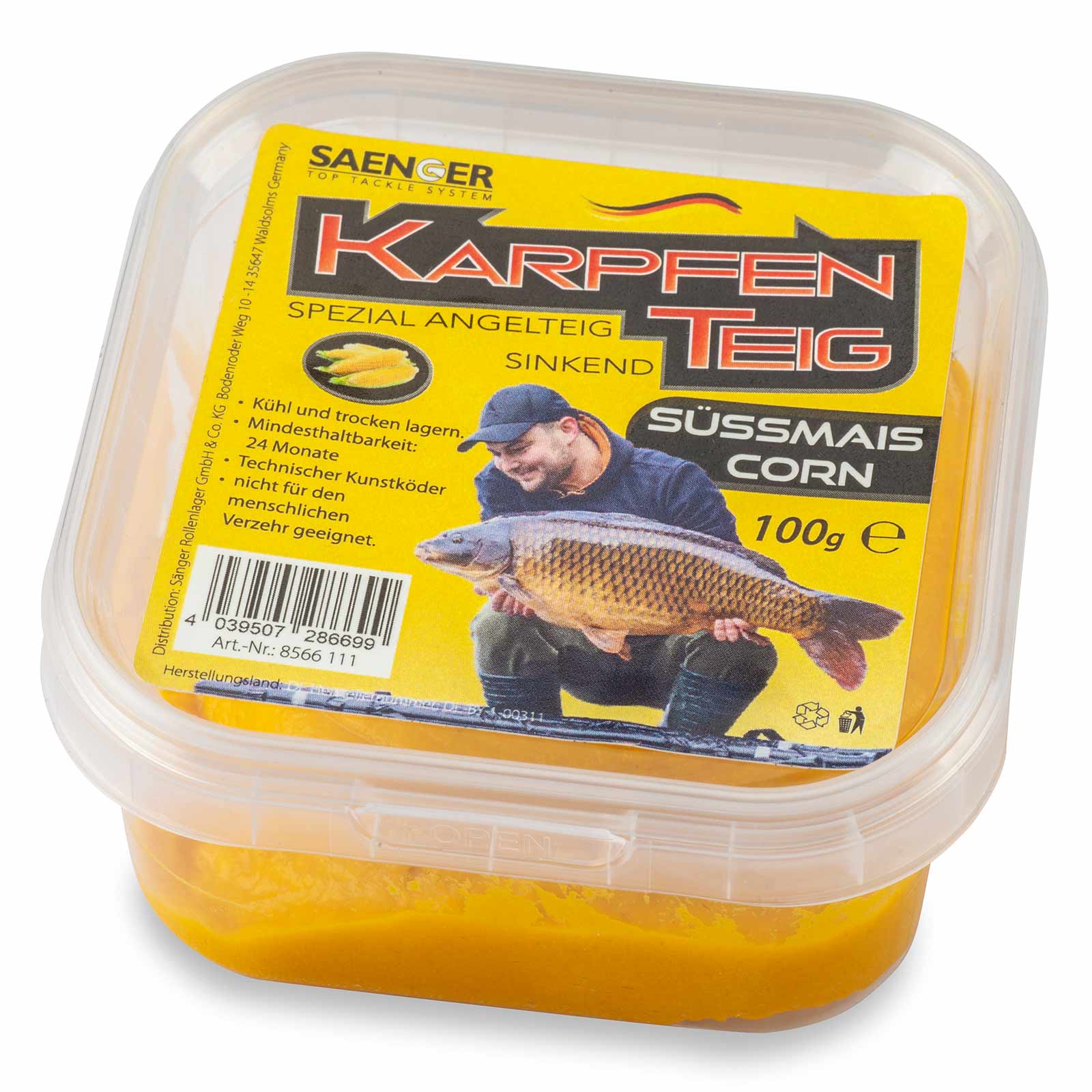 Sänger Karpfenteig 100g Süßmais-Corn