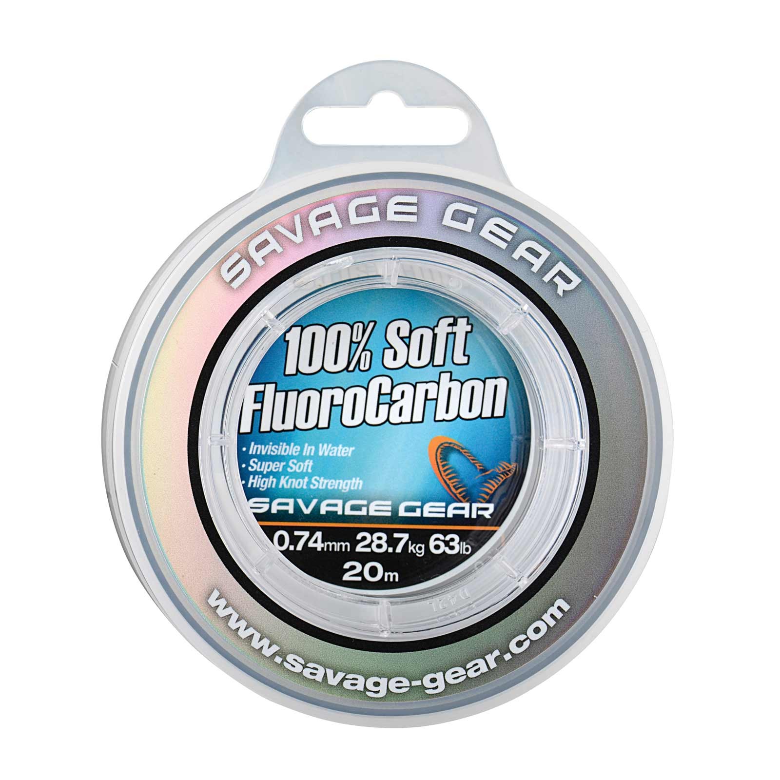 Savage Gear 100% Soft Fluoro Carbon 0,33mm 50m Vorfachmaterial