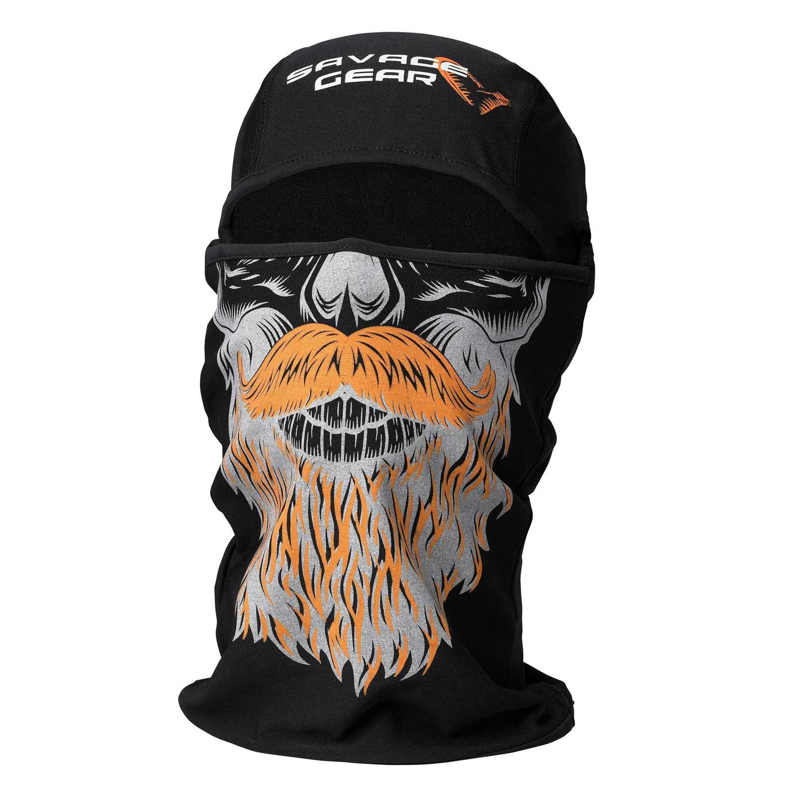 Savage Gear Beard Balaclava One Size Black Sturmhaube