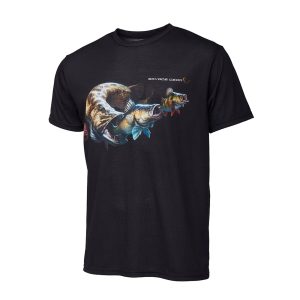 Savage Gear Cannibal Tee L Black Logo T-Shirt
