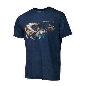 Savage Gear Cannibal Tee Xxl Blue Logo T-Shirt