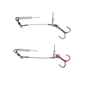 Savage Gear Carbon49 Corkscrew Stinger #1 23kg 2 Stück Gummifischzubehör