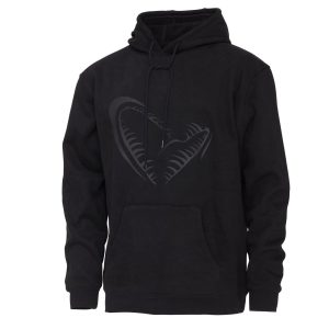Savage Gear Jaw Hoodie L Black Sweatshirt