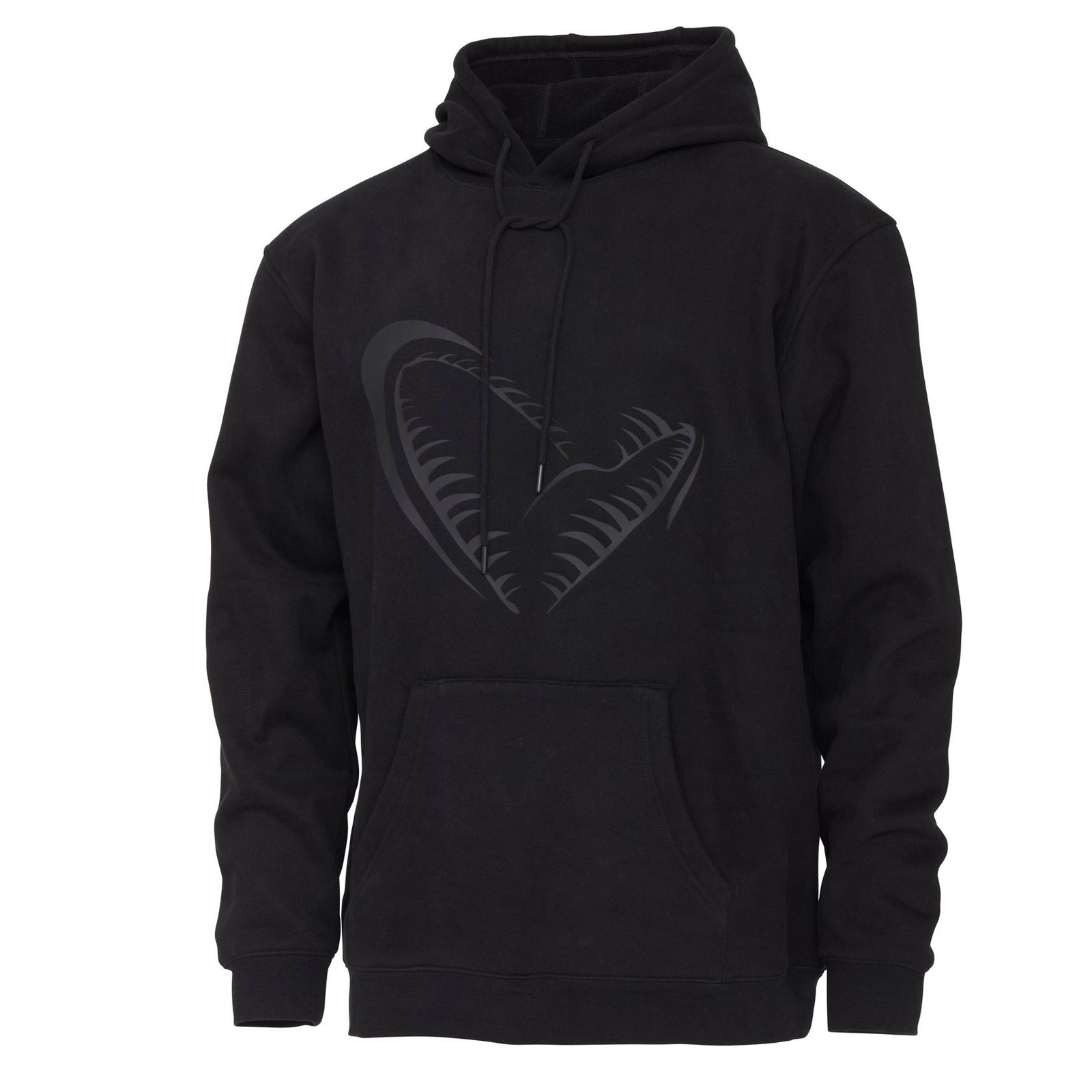 Savage Gear Jaw Hoodie L Black Sweatshirt