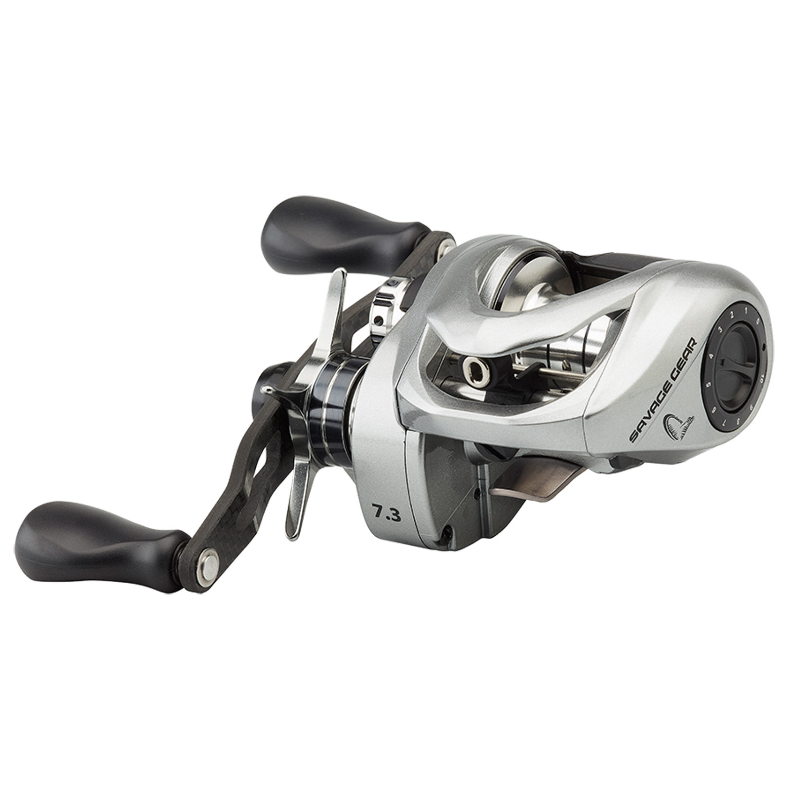 Savage Gear SG10 100 Bc Lh 9+1Bb(2Arb) Bc 8.1:1 Baitcastrolle Linkshand