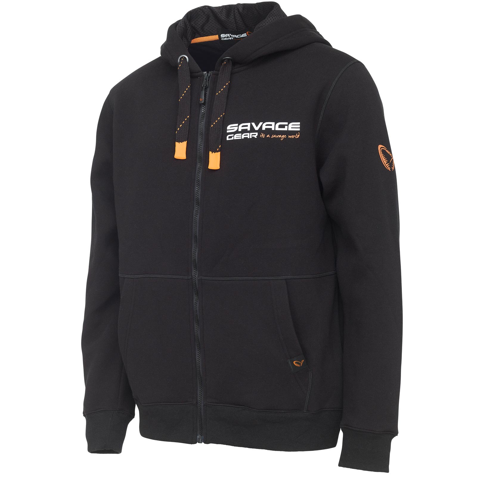 Savage Gear Urban Zip Hoodie Xl Black Ink