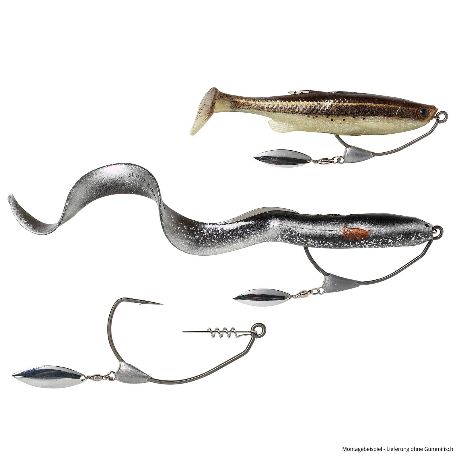 Savage Gear Weedlees EWG Hook 3g #6/0 3 Stück Wide Gap Haken