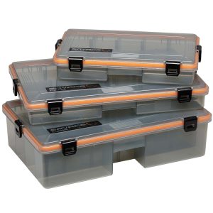 Savage Gear Wp Lurebox 4B Smoke 27.5X18X5Cm Köderbox Angelbox