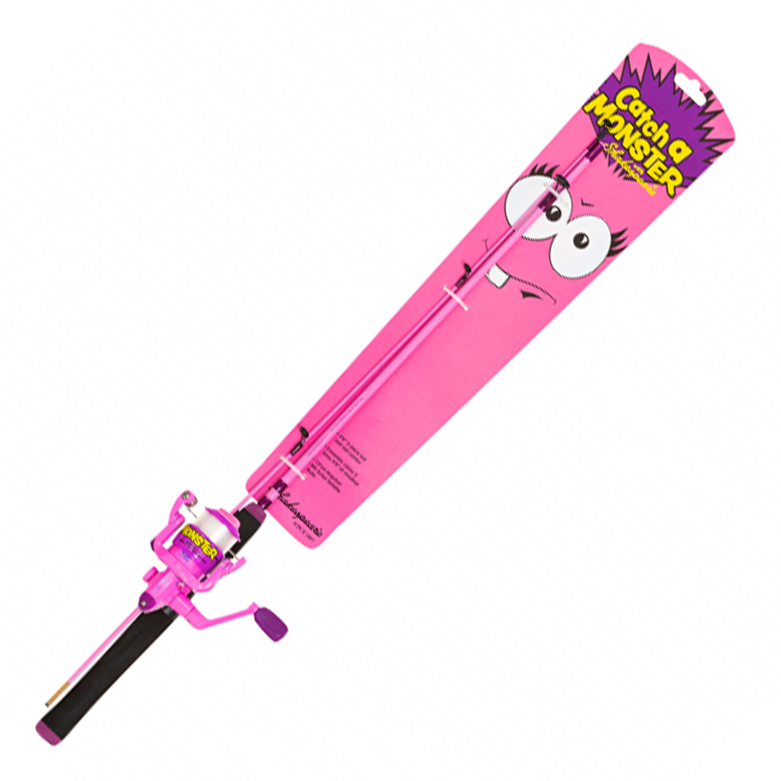 Shakespeare Catch a Monster Pink Spinnruten Combo
