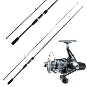 Shimano Rolle Sienna & Shimano Rute 2,10m 3-21g Combo Forellenangeln Angelset