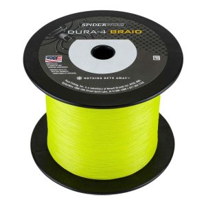 Spiderwire Dura 4 Braid 0,30mm Yellow 29,0kg 64lb Geflochtene Angelschnur Meterware