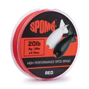 Spomb Braid 300m 9kg 20lb 0.18mm red Geflechtschnur