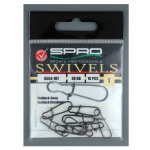 Spro Fastlock Snap #02 #2 – 30kg – 10 Stück