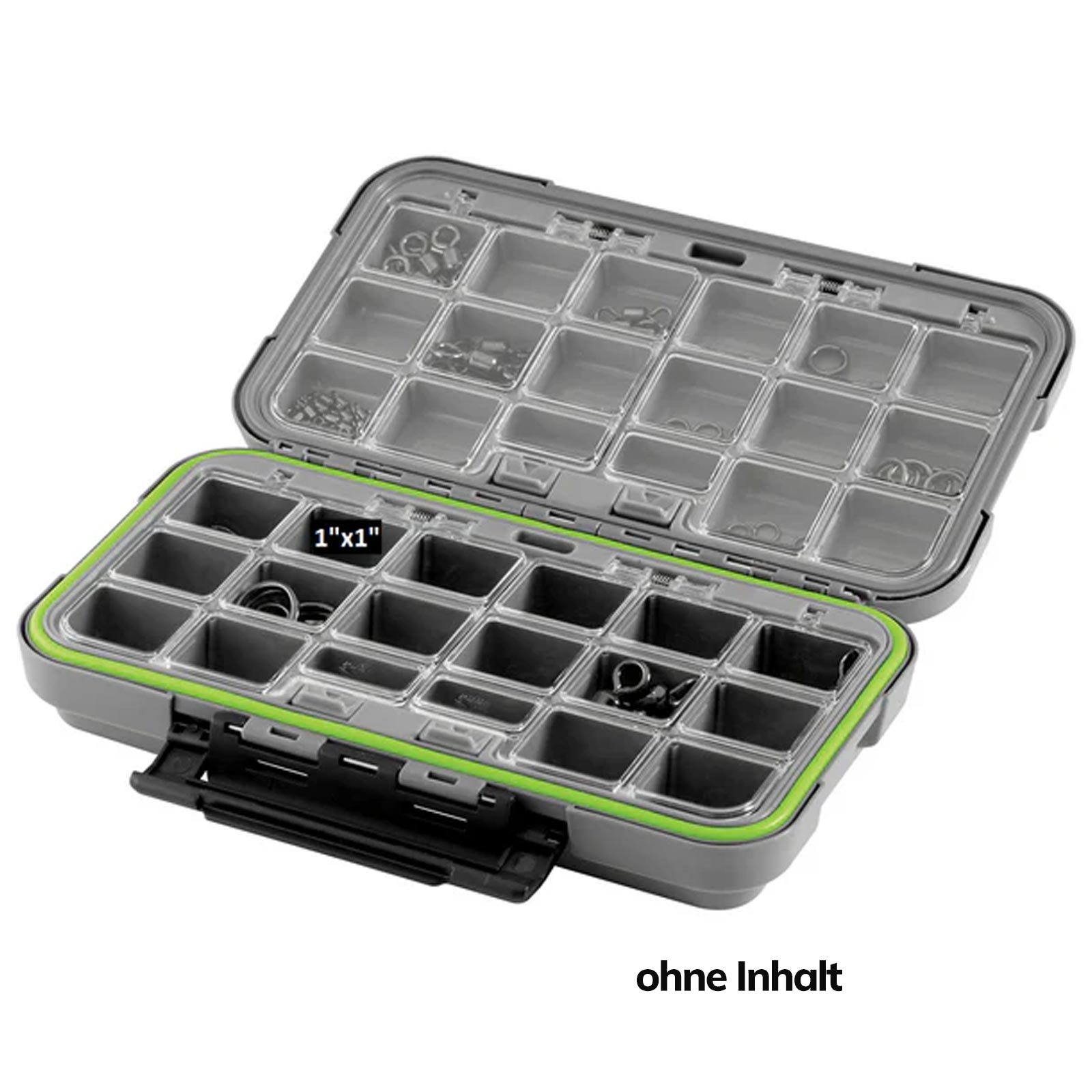 SPRO Terminal Box XL Waterproof Gray/Green Angelbox