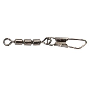 Spro Trout Master 3 Barrel Snap Swivel #12 Dreifach-Wirbel Mit Karabiner