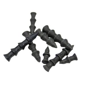 Toppies 0,45g Tungsten Nail Sinker Black Oxide 8 Pcs Angelgewicht