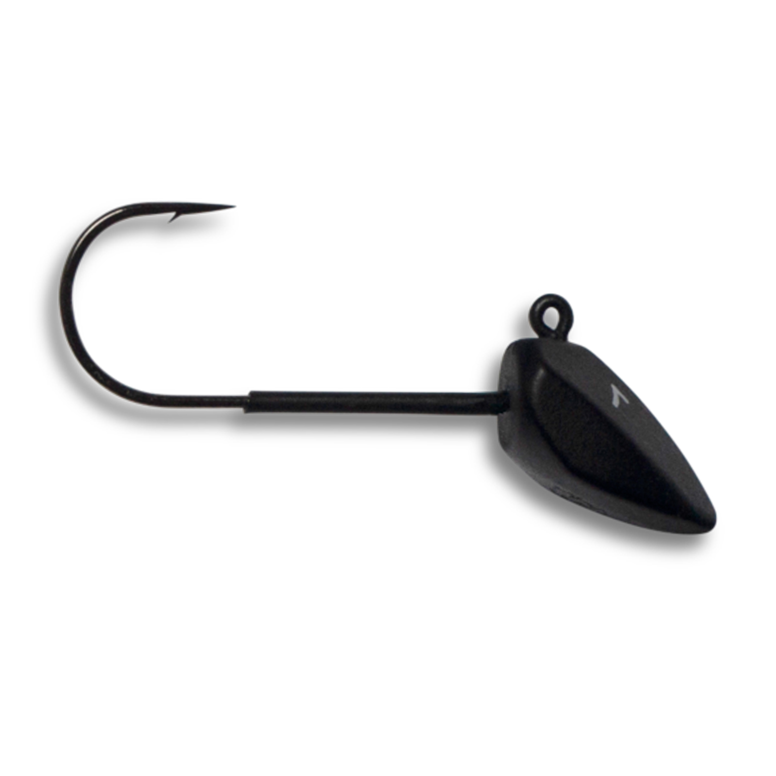 Toppies 10g Tungsten Jighead Dart #1 Black Matt 2 Pcs Jigkopf