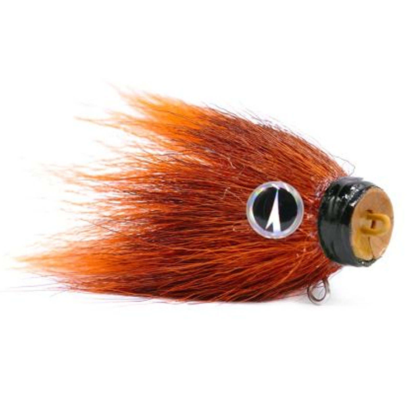 VMC Baby Mustache Shallow Butternut 14g Jigkopf bleifrei