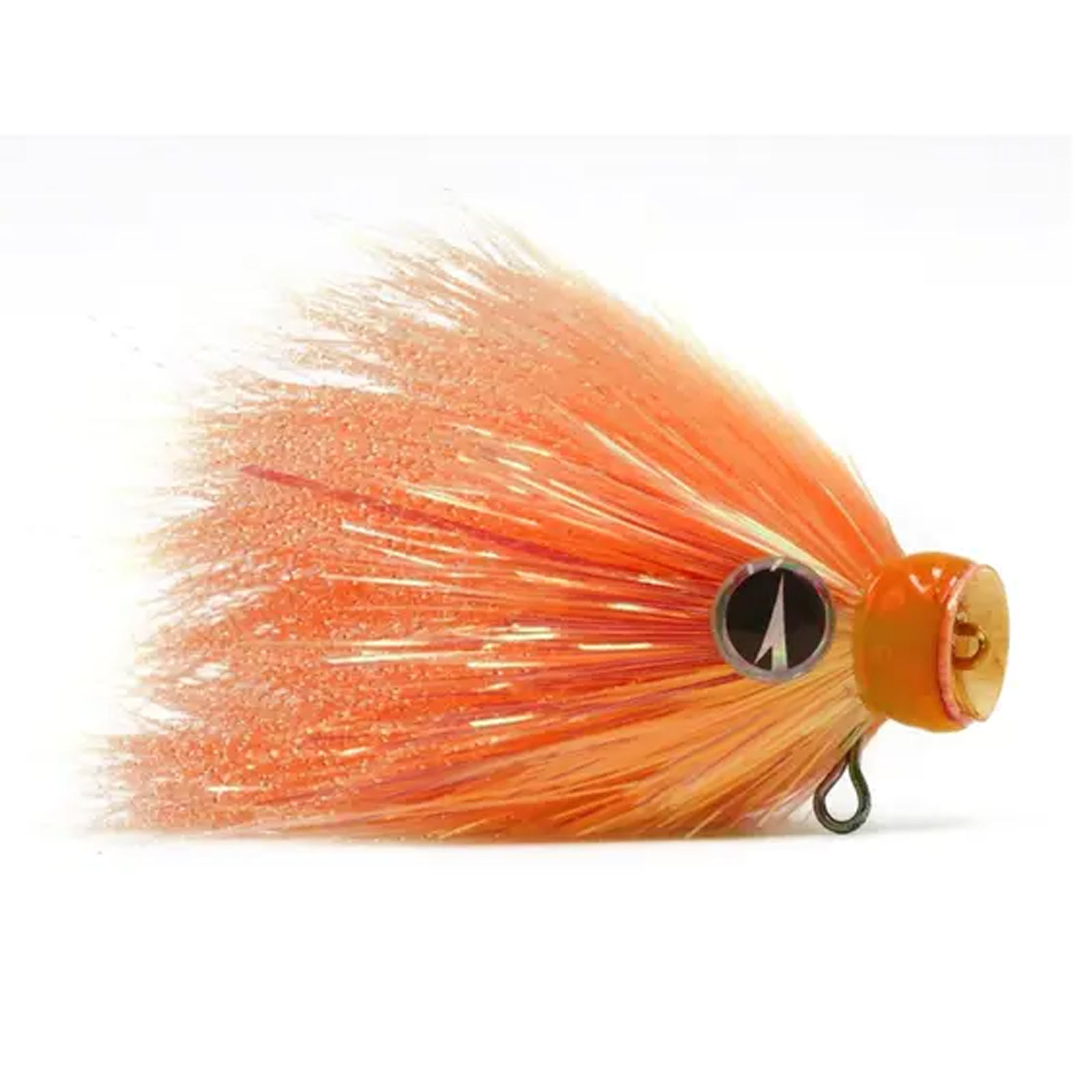 VMC Baby Mustache Shallow UV Orange 14g Jigkopf bleifrei