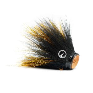 VMC Mustache Shallow Black Widow 22g Jighead Jigkopf