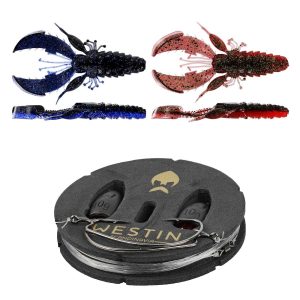 Westin Carolina Perch Rig Kit 10g #2 70cm 0.34mm 0.26mm Clear Water Mix 2Pcs Angelset