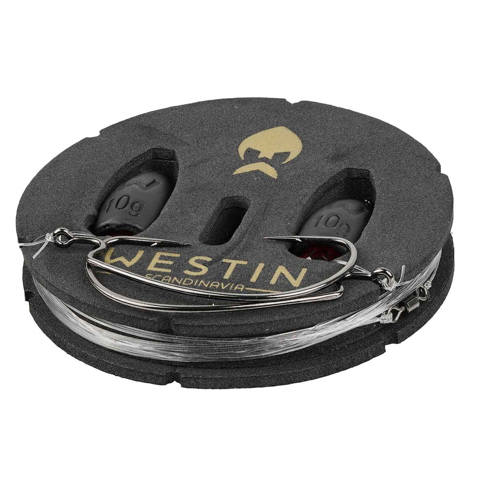 Westin Carolina Rig Kit 10g #2 70cm 0.34mm 0.26mm 2Pcs Angelset