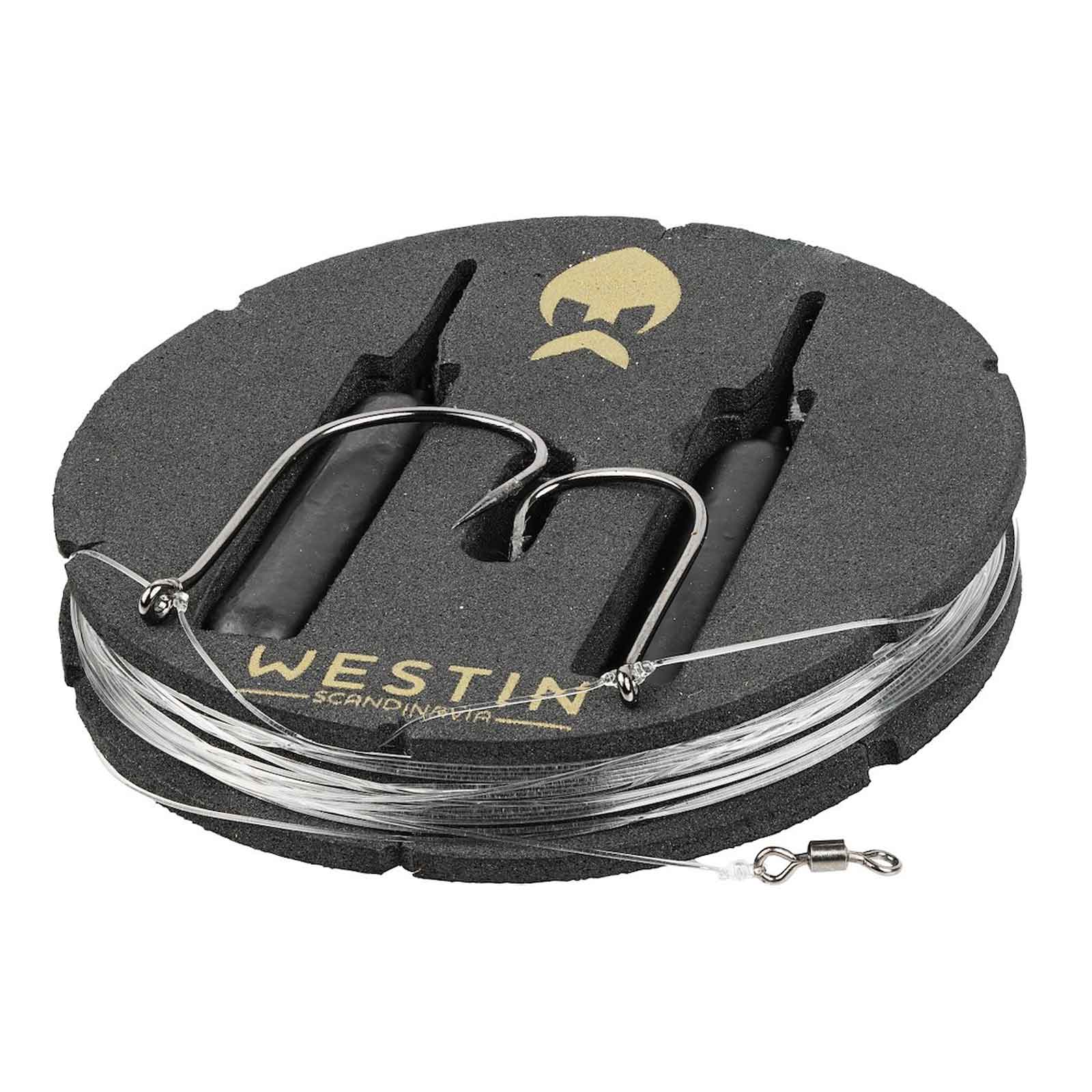 Westin Drop Shot Rig Kit 10g #1 150cm 0.30mm 2Pcs Angelset