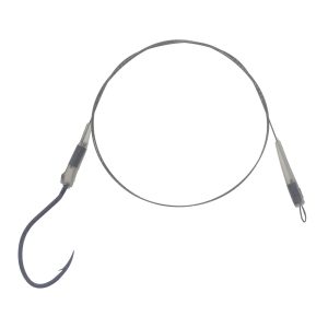 Westin Float Rig Single Hook L #4/0 50cm 14kg 1X7 1pcs Stahlvorfach Mit Haken