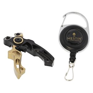 Westin Micro Line Cutter + Pin On Reel (Incl. Spare Blades) S 6,3cm Black Sand Angelzange