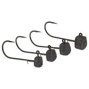 Westin Ned Jig Head #1/0 3.5g Black Nickel Tungsten Jigkopf Jighead